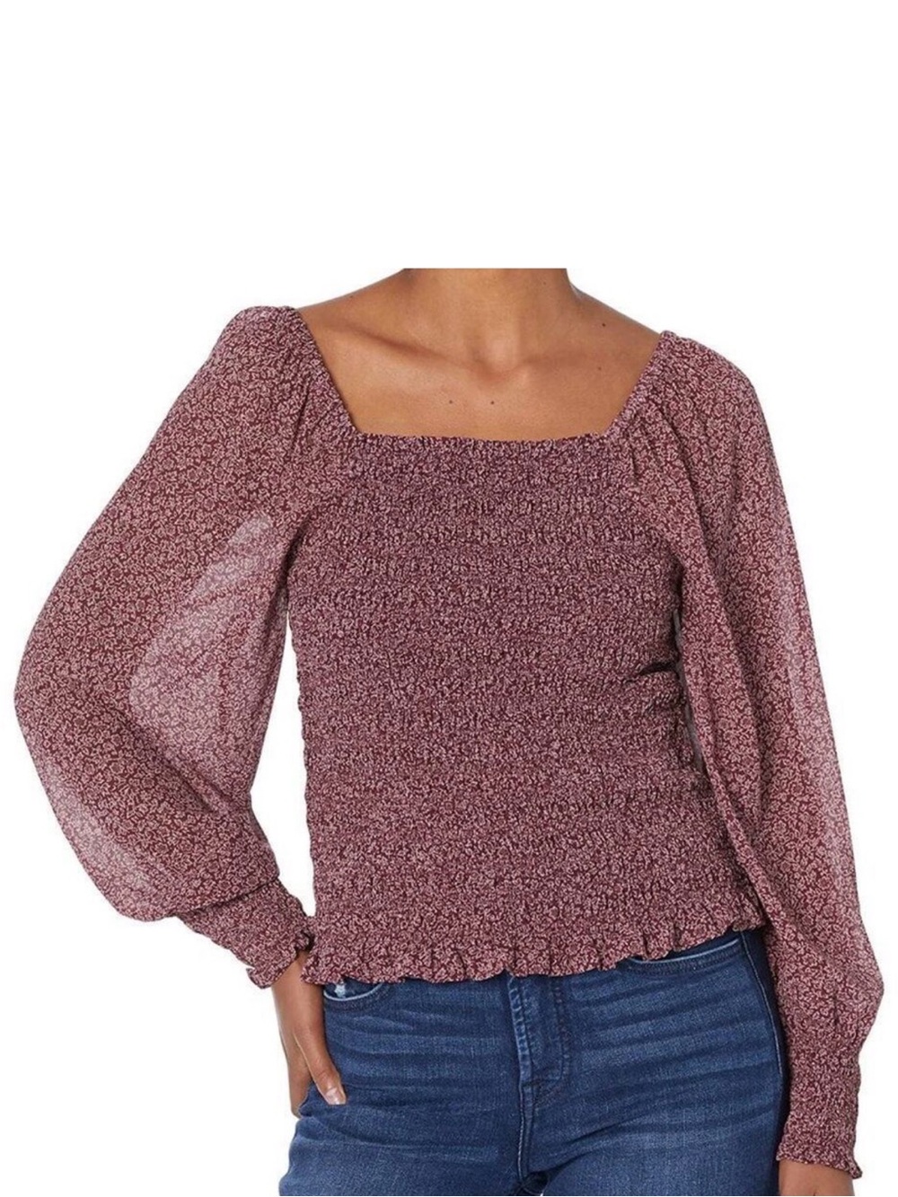 Madewell - Luxor Bubble-Sleeve in LARGE